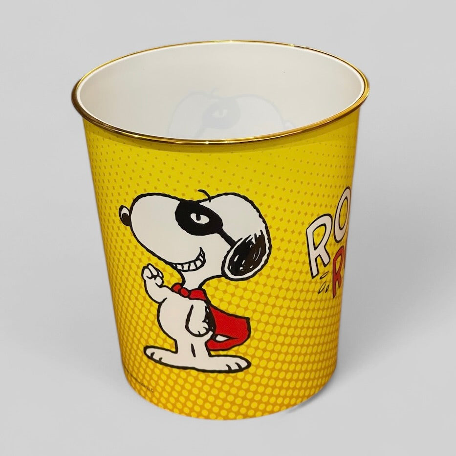 Bote para Basura Snoopy Amarillo