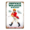 Cartel Lamina Vintage Whisky Johnnie Walker